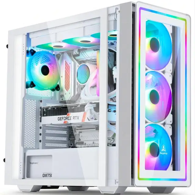 New Design Gaming PC High trend Configuration I7 I9 E5-2650 cpu with 16G  Brand for Personal Use DIY Assembly Desktop PC gamer