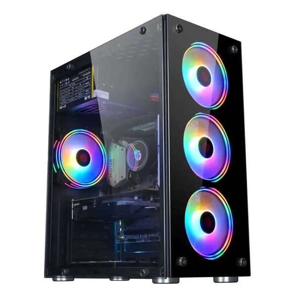 New Design Gaming PC High trend Configuration I7 I9 E5-2650 cpu with 16G  Brand for Personal Use DIY Assembly Desktop PC gamer - Image 3