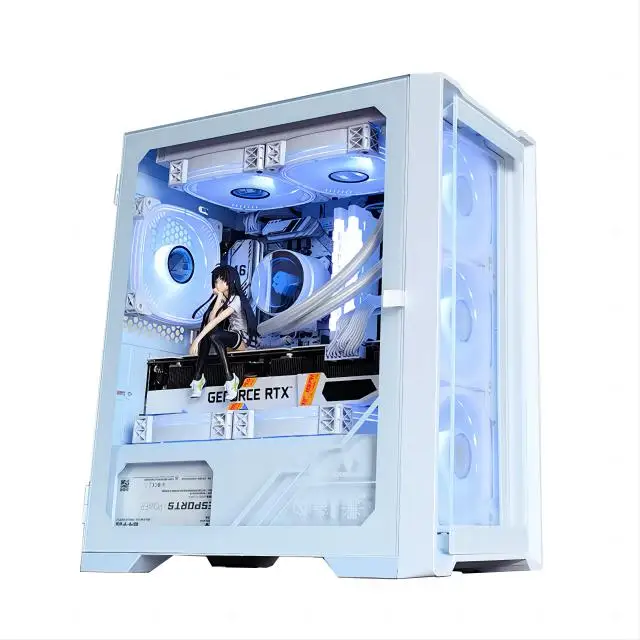 New Design Gaming PC High trend Configuration I7 I9 E5-2650 cpu with 16G  Brand for Personal Use DIY Assembly Desktop PC gamer