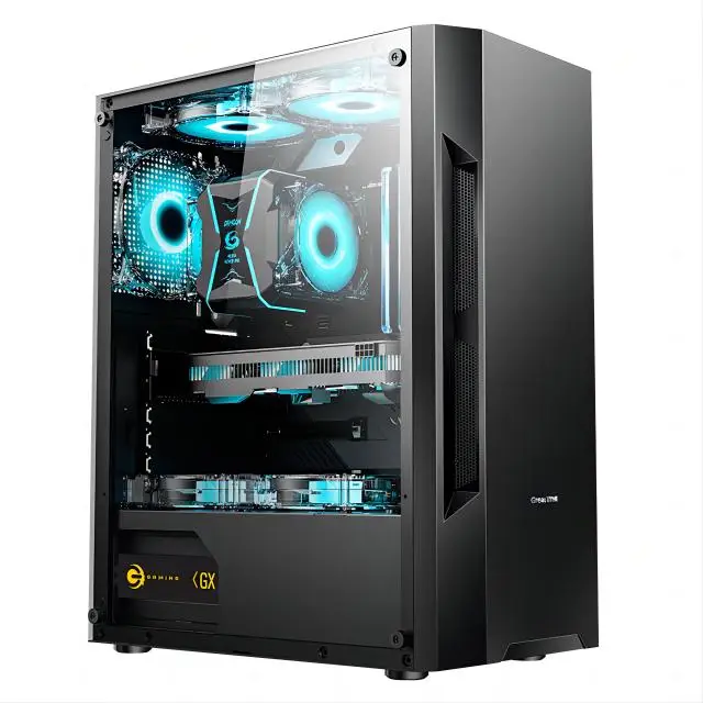 New Design Gaming PC High trend Configuration I7 I9 E5-2650 cpu with 16G  Brand for Personal Use DIY Assembly Desktop PC gamer