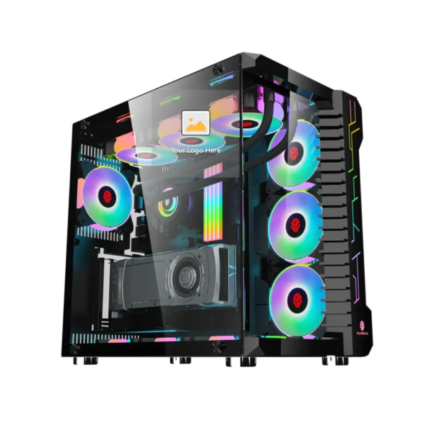 New Design Gaming PC High trend Configuration I7 I9 E5-2650 cpu with 16G  Brand for Personal Use DIY Assembly Desktop PC gamer